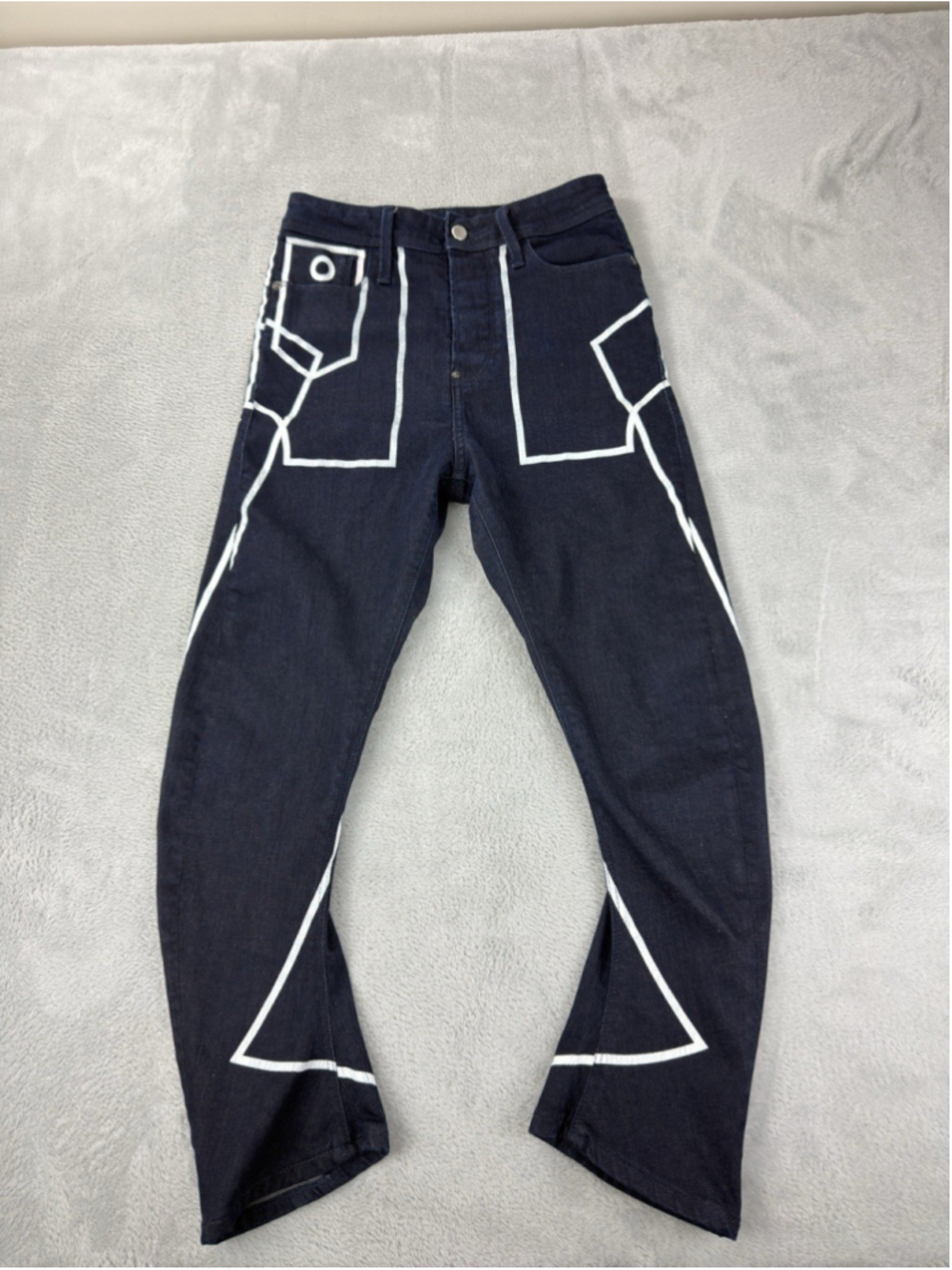 G-Star 3301 Pre Charlie Tromp Loose Tapered Jeans Women's Sz 27 W X 23 L Rare